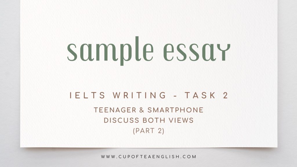 sample essay ielts writing task 2 band 8.0